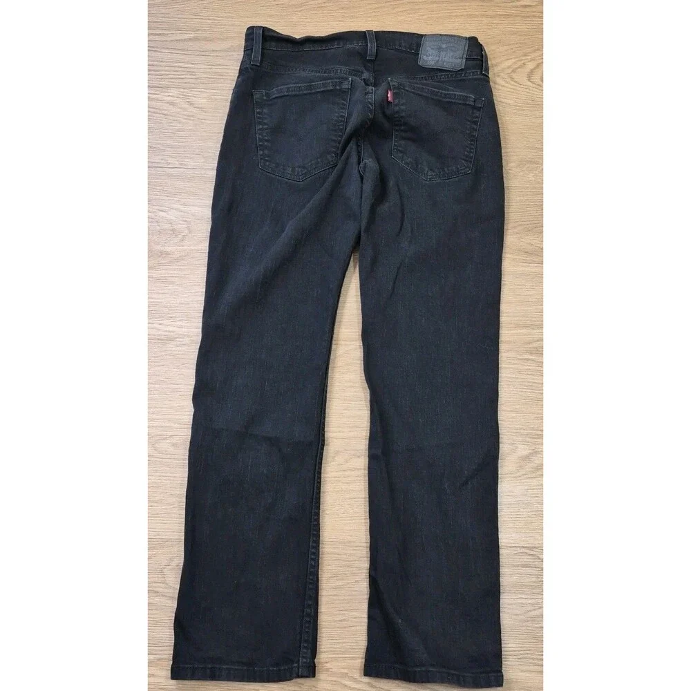 Levis 559 Jeans Men 32x32 Black Relaxed Straight Leg Stretch Denim Y2K Cowboy
